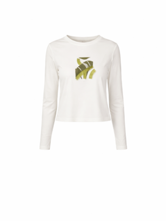 חולצת הדפס עלה